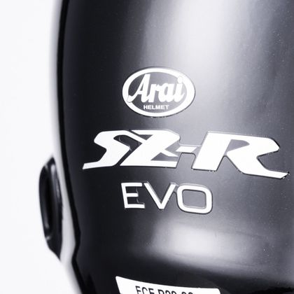 Otvorený prilba Arai SZ-R VAS EVO - SOLID - Čierna