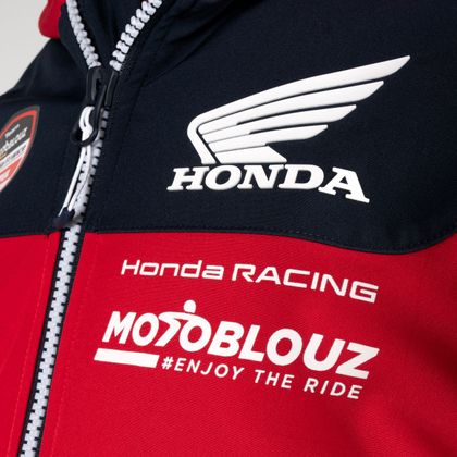 Parka Honda Motoblouz SR RACING - Rouge / Bleu