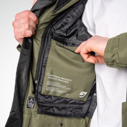 DXR D-JACKET Motorjas - Groen