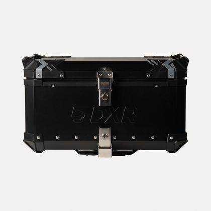 Top case DXR NOMAD 65L ALU AVEC PLATINE - Noir