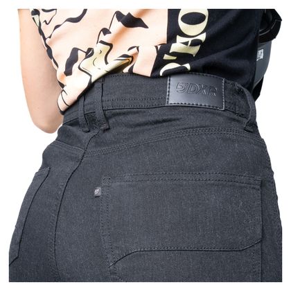 DXR JUNGLE Jean Moto - Slim - Zwart