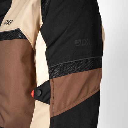 DXR ROADTRIP Motorweste - Schwarz / Beige