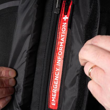 Veste Moto DXR DANAKIL - Noir