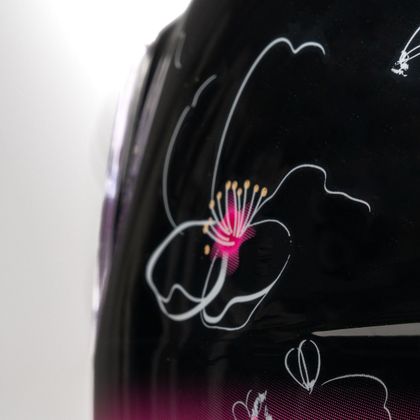 Dexter OPTIMUS CHERRY-BLOSSOM Full-face helmet - Black / Pink