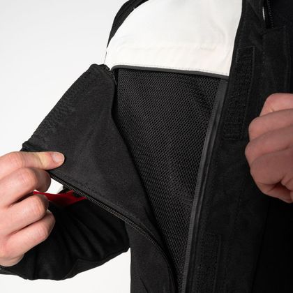 DXR CAIRO Motorvest - Beige / Rood