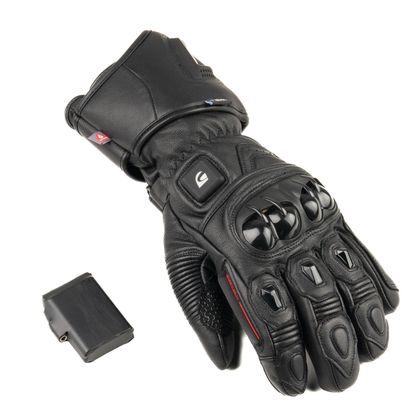 Gants chauffants DXR BORGATTI HEAT - Noir