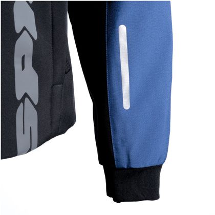 Blouson Moto Spidi HOODIE H2OUT II - Noir / Bleu