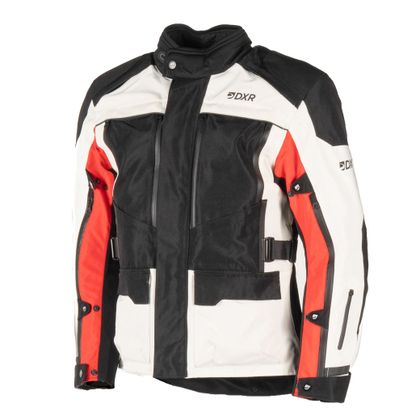 DXR CAIRO Motorvest - Beige / Rood Ref: DXR1072 