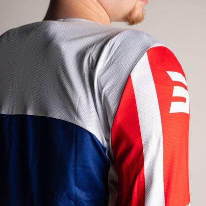 Shot CONTACT - INDY 2025 Crossshirt - Blauw / Rood