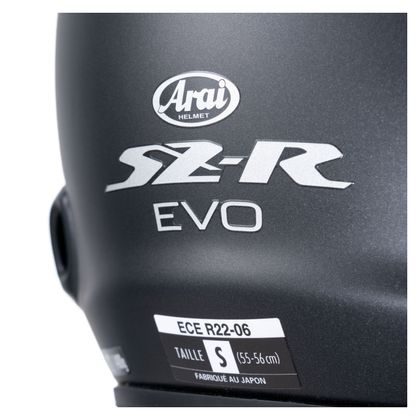 Arai SZ-R VAS EVO - SOLID Jet-Helm - Schwarz