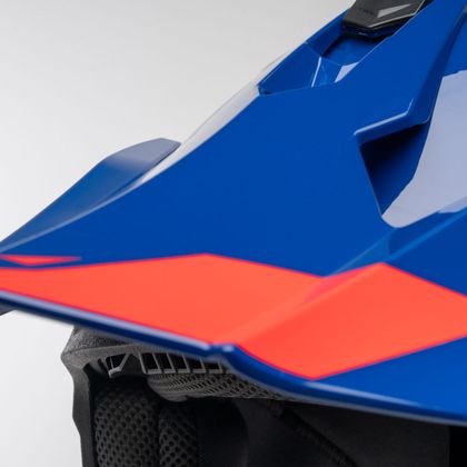 Casque cross DXR ARGESS SCRUB 2026 - Rouge / Bleu