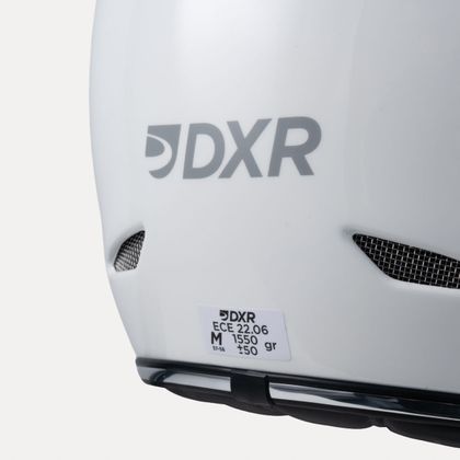 Casque intégral DXR TANNEN GLOSSY - Blanc
