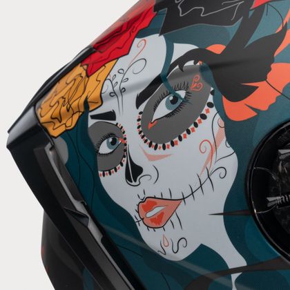 Casque intégral DXR EROS CALAVERA - Noir