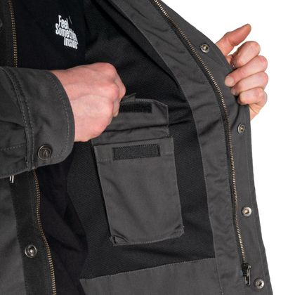 Surchemise Moto DXR EDLER - Gris