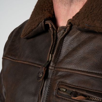 Blouson Moto DXR A40 - Marron