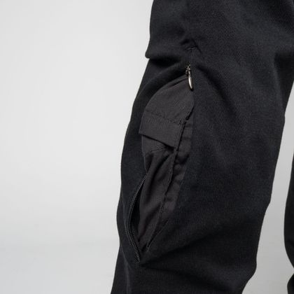 DXR CHINO EVO Motorbike Trousers - Black