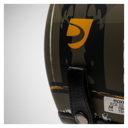 Casque jet Dexter ELEMENT MILITARY - Vert