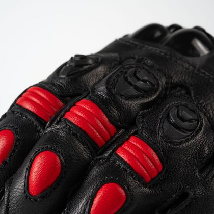 Gants DXR BORGATTI - Noir / Rouge