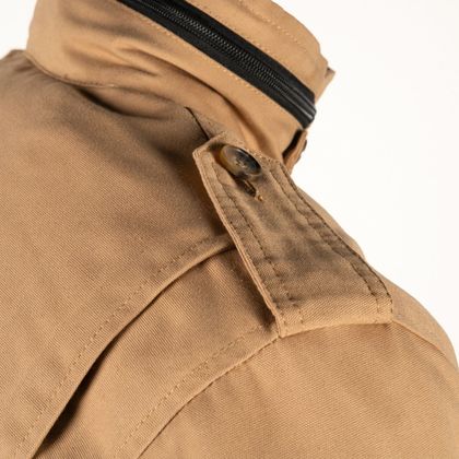 Casaco de motociclista Helstons VON DUTCH SECTION - Bege