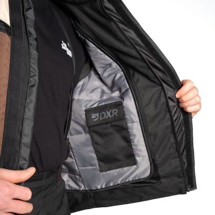 DXR ROADTRIP Motorweste - Schwarz / Beige