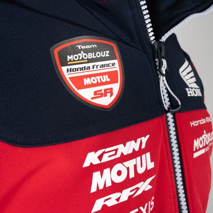 Parka Honda Motoblouz SR RACING - Rouge / Bleu