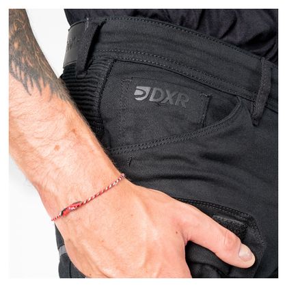 DXR WAYNE Motorbike trousers - Black