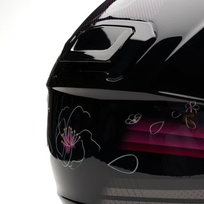 Dexter OPTIMUS CHERRY-BLOSSOM Full-face helmet - Black / Pink
