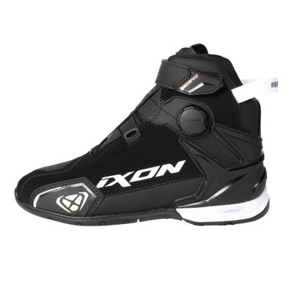 Ténis de Moto Ixon BULL 2 WATERPROOF - Preto / Branco