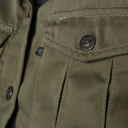 DXR EDLER LADY Motorrad-Überhemd - Grün