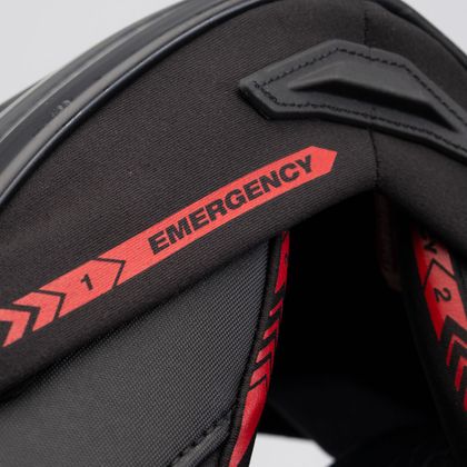 Casque intégral Shark SPARTAN GT PRO CARBON - KROMIUM - Noir / Rouge