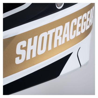 Shot RACE - SKY 2025 Crosshelm - Zwart / Geel