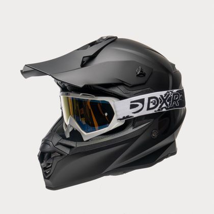Casque cross DXR ARGESS 2026 - Noir
