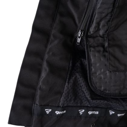GMS KASAI WATERPROOF Motorcykeljakke - Sort. / Blå
