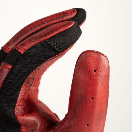 Gants Helstons HOLY GIRL - Rouge / Noir