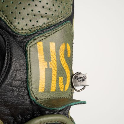 Gants Helstons THUNDERBOLT - Vert / Noir