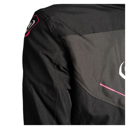 Blusão de Moto Ixon PRODIGY LADY - Preto / Rosa