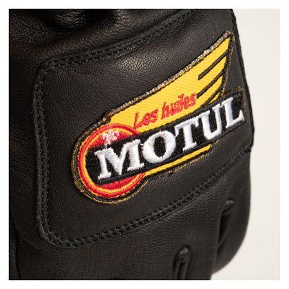 Mănuși Helstons MOTUL OIL - Negru