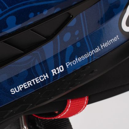 Alpinestars S-R10 MARTHAINATOR Full-face helmet - Blue / Black