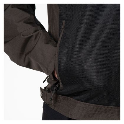 DXR SWIZZLE TEX Motorradjacke - Braun / Schwarz