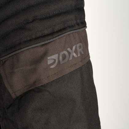 Blouson Moto DXR CHUCK TEX - Noir / Marron