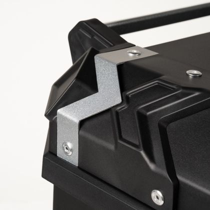 Top case DXR LANE 45L ABS S PLATINOU - Černá