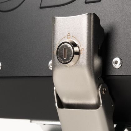 Top case DXR NOMAD 65L ALU AVEC PLATINE - Noir
