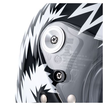 Casque intégral Shoei GLAMSTER 06 - NEIGHBORHOOD x DEATH SPRAY CUSTOM - Noir / Blanc