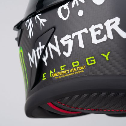 Casque intégral HJC RPHA 1 V2 - SNOW DIABLO - Gris / Blanc