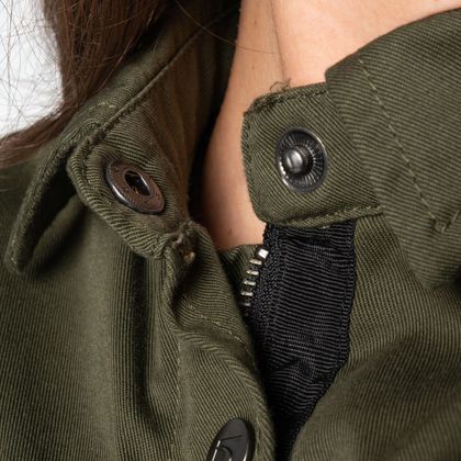 DXR EDLER LADY Motorrad-Überhemd - Grün