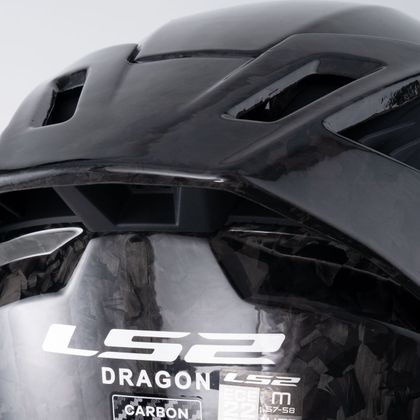 LS2 FF807 CARBON DRAGON FORGED Full-face helmet - Carbon