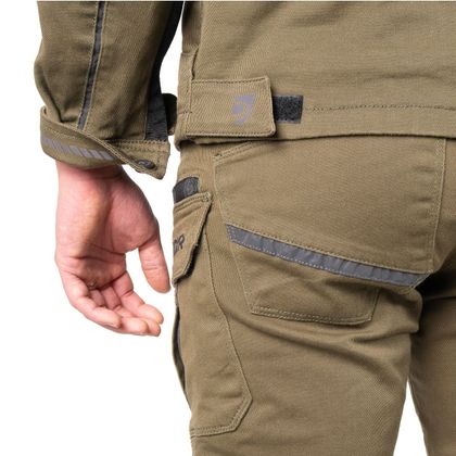 DXR BRUCE Motorradjacke - Grün