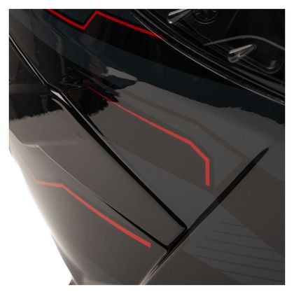 DXR HYPERION TECH Integraalhelm - Grijs / Rood