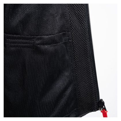 Blouson Moto Ixon STRIKER AIR WATERPROOF - Noir / Rouge