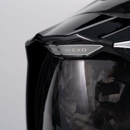 Scorpion Exo EXO-1500 ONYX CARBON AIR SOLID Integralhelm - Schwarz